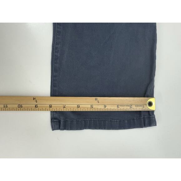 Gloria Vanderbilt Womens Pants Size 14 Missy Short Blue Kahki Dress Pants - Picture 10 of 11